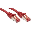 Image de Lindy Câble réseau Cat.6 S/FTP, cuivre, 250MHz, rouge, 2m
