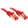 Image de LINDY 47735 RJ45 Câble réseau, câble patch CAT 6 S/FTP 3.00 m rouge 1 pc(s)
