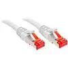 Image de LINDY 47792 RJ45 Câble réseau, câble patch CAT 6 S/FTP 1.00 m blanc 1 pc(s)