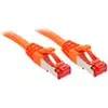 Image de LINDY 47812 RJ45 Câble réseau, câble patch CAT 6 S/FTP 7.50 m orange 1 pc(s)