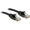 Image de LINDY 48081 RJ45 Câble réseau, câble patch CAT 6 U/UTP 7.50 m noir non blindé 1 pc(s)