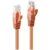Image de LINDY 48108 RJ45 Câble réseau, câble patch CAT 6 U/UTP 2.00 m orange 1 pc(s)