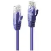 Image de LINDY 48121 RJ45 Câble réseau, câble patch CAT 6 U/UTP 0.50 m violet 1 pc(s)