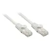 Image de LINDY 48164 RJ45 Câble réseau, câble patch CAT 6 U/UTP 3.00 m gris 1 pc(s)