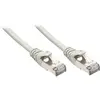 Image de LINDY 48342 RJ45 Câble réseau, câble patch CAT 5e F/UTP 1.00 m gris avec cliquet dencastrement 1 pc(s)
