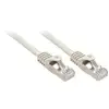 Image de LINDY 48391 RJ45 Câble réseau, câble patch CAT 5e F/UTP 1.00 m gris avec cliquet dencastrement 1 pc(s)