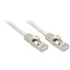 Image de LINDY 48394 RJ45 Câble réseau, câble patch CAT 5e F/UTP 5.00 m gris avec cliquet dencastrement 1 pc(s)
