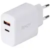 Image de LINDY 30W USB Type A & C Charger Chargeur USB 30 W 1x USB-A, 1x USB-C® blanc intérieure