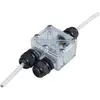 Image de Répartiteur 2x 230 V 4 cm Heitronic 21041 transparent