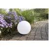 Image de Heitronic 37234 Globo Lampe décorative solaire boule solaire LED LED intégrée 0.4 W blanc