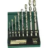 Image de Brüder Mannesmann M54309 acier Jeu de forets spiralés pour pierre 3 mm, 4 mm, 5 mm, 6 mm, 7 mm, 8 mm, 9 mm, 10 mm tige cylindrique 1 pc(s)