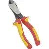 Image de Brüder Mannesmann M10607 VDE Pince coupante diagonale à forte démultiplication 185 mm