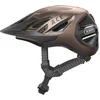 Image de ABUS Casque de ville Urban-I 3.0 ACE - casque cycliste sportif avec feu arrière LED, visière rallongée et fermeture magnétique - pour femmes et hommes