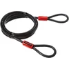Image de ABUS Câble en boucle Cobra 10/200 - Câble en acier gainé de plastique - 2 m de long, 10 mm d'épaisseur - Sécurité pour les accessoires de vélo et de moto - Noir, Black, 200 cm