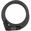 Image de ABUS Cadenas à câble blindé Steel-O-Flex Tresorflex 6615C + Support SCMU - Cadenas à Combinaison en câble d'acier avec Blindage en Douilles d'acier - Niveau de sécurité 5