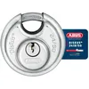 Image de ABUS Cadenas Diskus 24IB/50 en acier inoxydable - avec protection circulaire de 360° - pour la sécurisation en cas de fortes intempéries - Niveau de sécurité ABUS 7 - Argent