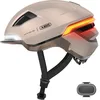 Image de ABUS Casque de vélo HYP-E - Casque avec lumière frontale, lumière arrière et lumière clignotante - convient aussi pour faire du vélo sur E-Bike et S-Pedelec - pour jeunes et adultes