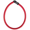 Image de ABUS Câble-antivol 4408C - Serrure à Combinaison - câble en Acier de 65 cm avec Gaine Plastique - Niveau de sécurité 2