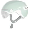 Image de ABUS Casque de Ville HUD-Y ACE - Casque de vélo stylé avec visière et feu arrière LED magnétique et Rechargeable - pour Hommes et Femmes