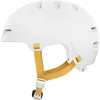 Image de ABUS FahRradhelm XOXO - Casque de ville au look patineur - casque pour skateboard, vélo, scooter - avec mentonnie optimisée - pour adolescents et adultes - taille M, blanc