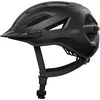 Image de ABUS Casque Urban-I 4.0 - Casque de vélo avec feu arrière Rechargeable, 2 Modes d'éclairage, visière, et Fermeture magnétique - pour Adolescents, Femmes et Hommes - Taille M, Noir