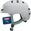 Image de ABUS Casque de vélo XOXO - Casque Urbain au Look Skateur - Casque pour Skateboard, vélo, Trottinette - avec mentonnière optimisée - pour Adolescents et Adultes - Taille S, Gris