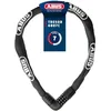 Image de ABUS Coffre-fort à chaîne 6807C - Serrure à combinaison avec goupille à 360° chaîne en acier de 7 mm d'épaisseur, code à 4 chiffres - Antivol pour vélo avec niveau de sécurité 7 - Longueur 85 cm, noir