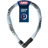 Image de ABUS Cadenas à chaîne Tresor 6807C - Cadenas à combinaison, chaîne en acier de 7 mm d'épaisseur, code à 4 chiffres - Antivol pour vélo avec niveau de sécurité 7 - Longueur 110 cm, bleu