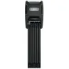 Image de ABUS Antivol Pliant Bordo Alarm 6000KA SH avec Support, 90 cm, Noir