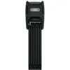 Image de ABUS Antivol pliable Bordo Alarm 6000KA SH avec support - antivol vélo en acier trempé - avec alarme sonore de 100 dB et cylindre XPlus - niveau de sécurité 10