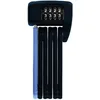 Image de ABUS Antivol pliable Bordo Lite 6055C - avec code - serrure à combinaison extra-légère en acier spécial - niveau de sécurité 7 - 60 cm - noir/bleu