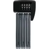 Image de ABUS Antivol pliable Bordo Lite 6055C SH - avec support et code chiffré - serrure à combinaison extra-légère en acier spécial - niveau de sécurité 7