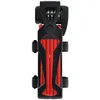 Image de ABUS Antivol Pliable Bordo Lite 6055C SH - avec Support et Code chiffré - Serrure à Combinaison Extra-légère en Acier spécial - Niveau de sécurité 7