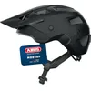 Image de ABUS MTB-Helm MoDrop - casque de vélo robuste avec une bonne ventilation pour les VTTistes - ajustement individuel - pour hommes et femmes - noir mat, M