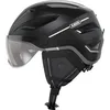 Image de ABUS Casque de ville Pedelec 2.0 ACE - casque de vélo avec feu arrière, visière, bonnet de pluie, protection des oreilles - pour hommes et femmes