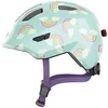 Image de ABUS Smiley Kinderhelm 3.0 LED - Casque de vélo pour petits enfants avec coupe basse - designs adaptés aux enfants - place pour pigtail - unisexe
