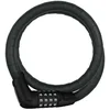 Image de ABUS Antivol à câble blindé Steel-O-Flex Tresorflex 6615C + Support SCLL - Serrure à Combinaison en câble d'acier avec Blindage en Douilles d'acier - Niveau de sécurité 5