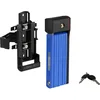 Image de ABUS Antivol Pliable Bordo uGrip 5700K SH avec Support - Antivol vélo avec barreaux de 5 mm d'épaisseur - Niveau de sécurité 7