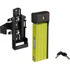 Image de ABUS Antivol pliable Bordo uGrip 5700K SH avec support - Antivol vélo avec barreaux de 5 mm d'épaisseur - Niveau de sécurité 7, Vert (Lime)