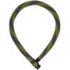 Image de ABUS Antivol à chaîne IVERA Chain 7210 - Antivol vélo avec gaine en fibre synthétique IvyTex très flexible - Niveau de sécurité 8 - 85 cm - Jaune