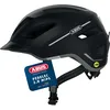 Image de ABUS Casque de ville Pedelec 2.0 MIPS - casque de vélo avec feu arrière, visière, capuche anti-pluie et protection contre les chocs MIPS - pour femmes et hommes