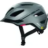 Image de ABUS Casque de ville Pedelec 2.0 MIPS - casque de vélo avec feu arrière, visière, capuche anti-pluie et protection contre les chocs MIPS - pour femmes et hommes