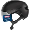 Image de ABUS Casque de ville HUD-Y ACE - casque de vélo stylé avec visière et feu arrière LED magnétique et rechargeable - pour femmes et hommes