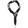 Image de ABUS Chaîne à encastrer pour antivol de cadre - Adaptor Chain 2.0 8KS - Chaîne pour sécurisation secondaire du vélo - épaisseur 8 mm - longueur 85 cm - noir - avec pochette pour antivol 5950