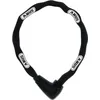 Image de ABUS Antivol à chaîne Steel-O-Chain 9808K - Antivol vélo avec cylindre XPlus pour une protection contre les manipulations - niveau de sécurité 11 - épaisseur 8 mm - longueur 170 cm - noir