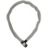 Image de ABUS Antivol à chaîne IVERA Chain 7210 - Antivol vélo avec gaine en fibres synthétiques IvyTex très flexible - niveau de sécurité 8 - 85 cm - couleur : Bike Packing