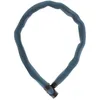 Image de ABUS Antivol à chaîne IVERA Chain 7210 - Antivol vélo avec gaine en fibres synthétiques IvyTex très flexible - niveau de sécurité 8 - 85 cm - couleur : Metal Blue
