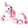 Image de Bayer Design 69536AA Peluche Licorne Interactive, Douce, Lumineuse, Qui Fait du Bruit, Blanc
