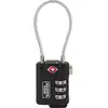 Image de Burg Wächter 32891 Cadenas 32.80 mm TSA noir avec serrure à combinaison