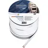 Image de Oehlbach 198 Câble haut-parleur 2 x 2.5 mm² blanc 30 m